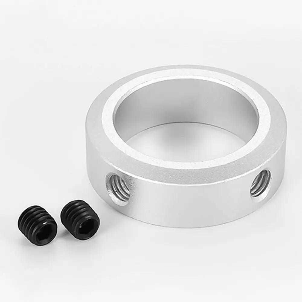 1Pcs 6-30mm Dia Fixed Locking Limit Ring Stop Screw Type Aluminum Alloy Shaft Collar Retaining Ring Retainer Locator Hardware