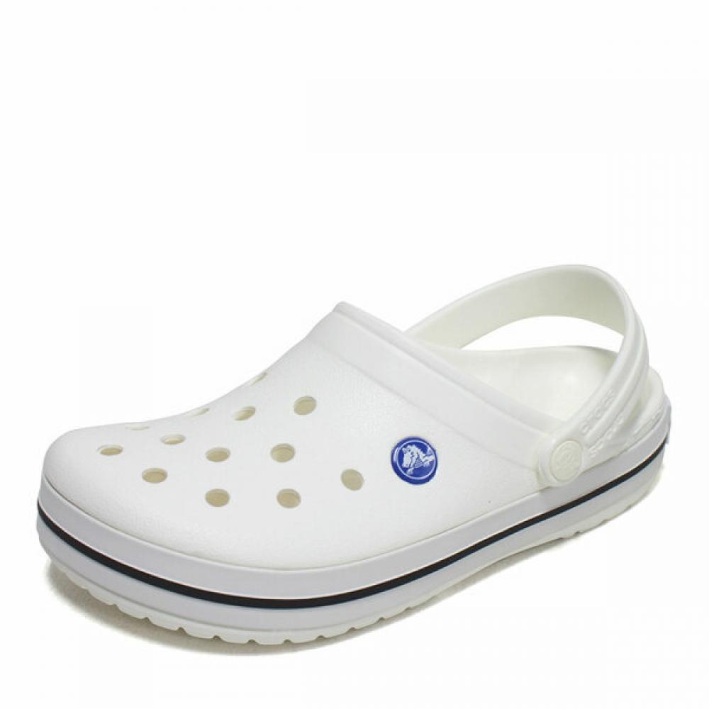 

Crocs Сандалии-тапочки Crocband Clog Slipper White 11016 100 11016100/230mm(M4/W6)