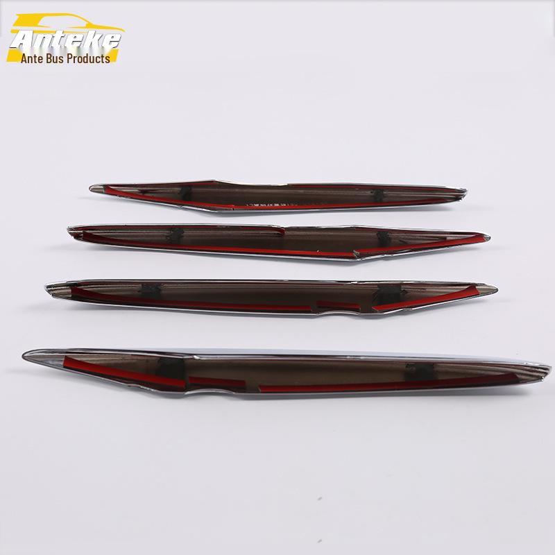 Electroplated Front Fog Light Trim & Anti-Scratch Bumper Strip for 16 GLC Models