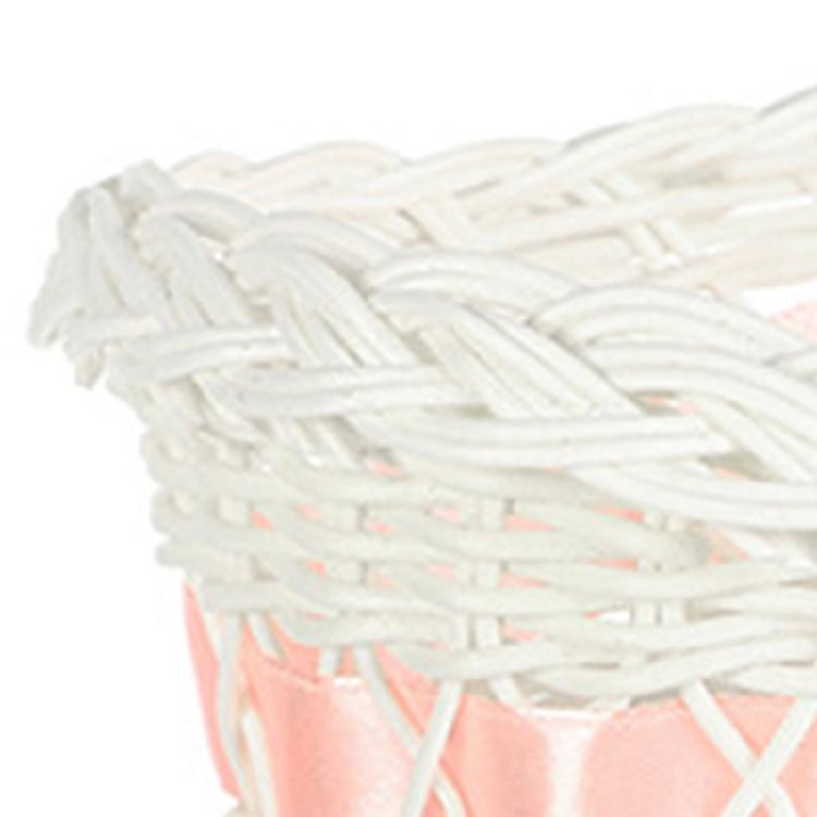 Flätad Plastvagn För Godis Handgjord Godisförvaringskorg Dekorativ Vagn Hemorganisation Dekoration