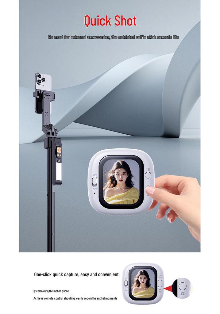 Portable Magnetic Mini Mobile Phone Projector with Wired Selfie Screen Function