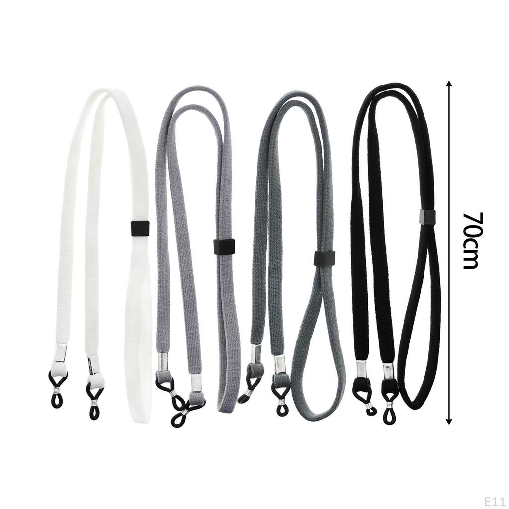 Verstellbares Brillenband, tragbar, modisch, vielseitig, leicht, Halshalter, Kordel, rutschfest, für Erwachsene