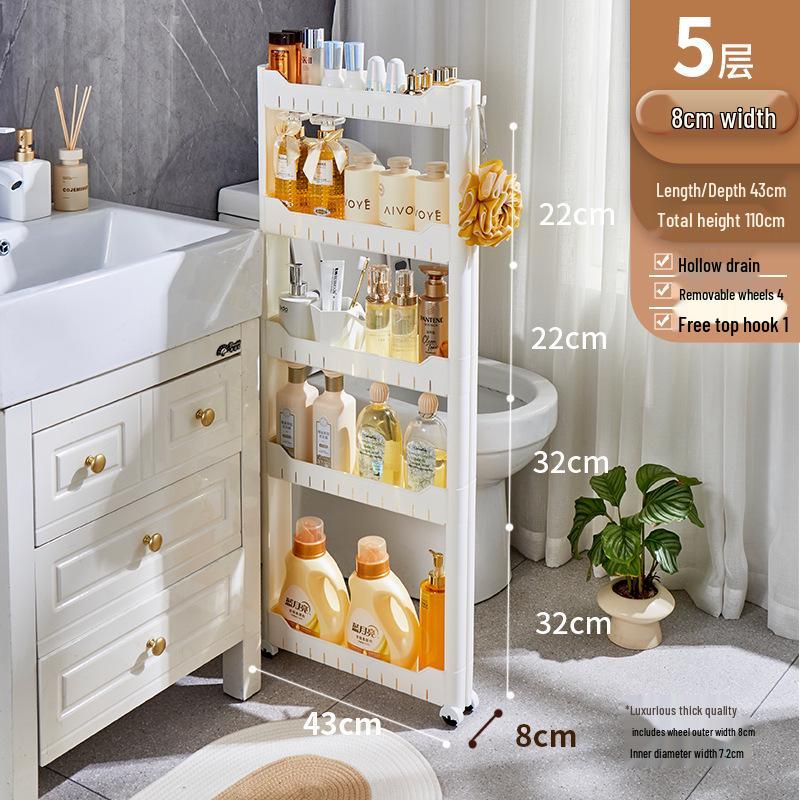 Ultra Slim Gap Kitchen & Bathroom Storage Cabinet