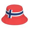 Norway Fisherman Hats Custom Made Name Team Logo Bucket Cap Country Travel Norge Norwegian Nation Kingdom Flags Headgear