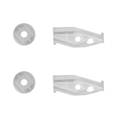 Rear Right Window Jack Plastic for Volkswagen New Beetle Cabriolet-2-piece (2 Pcs)