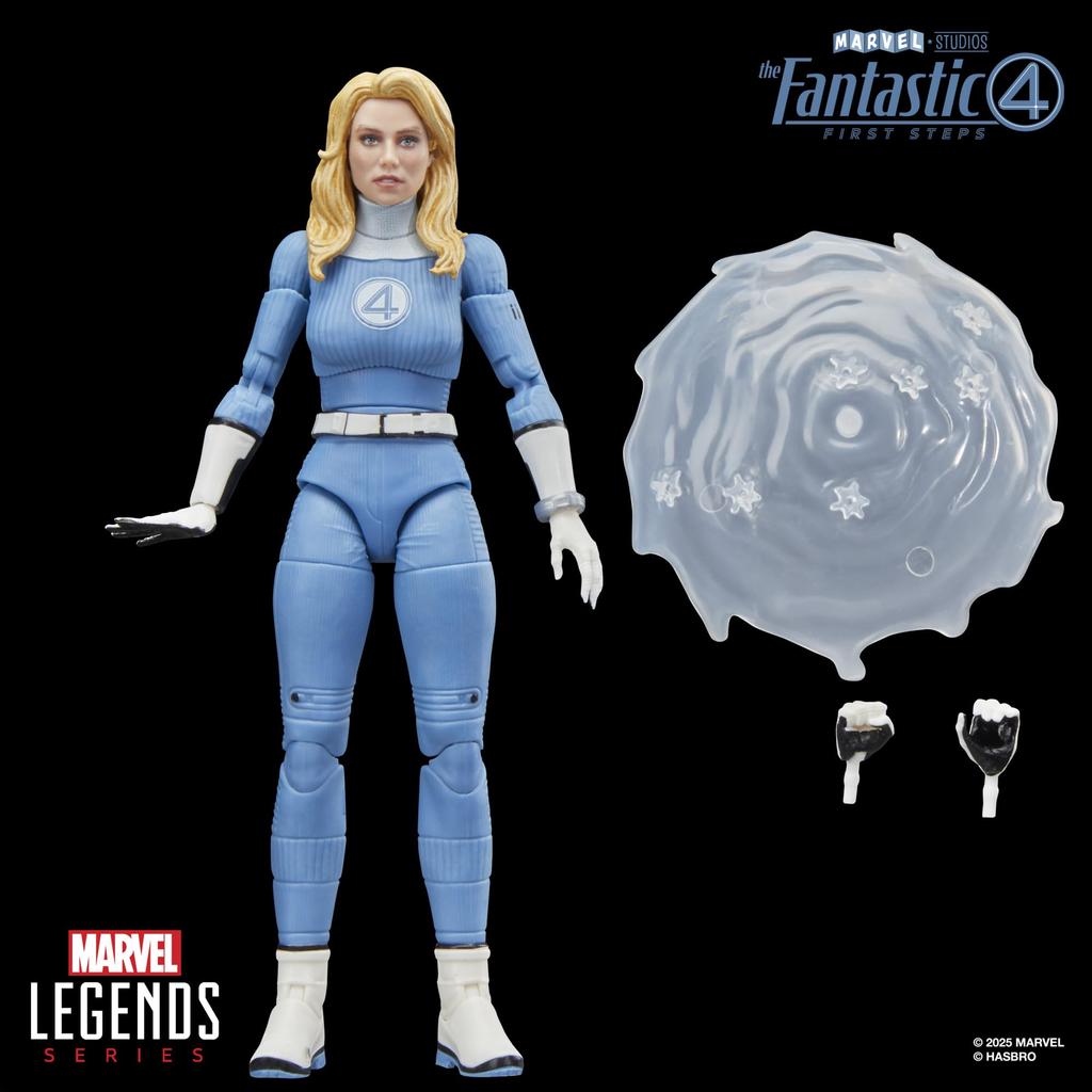 Hasbro MARVEL Marvel Legends Series Marvel Invisible Woman First Sue Storm Movie Collection 15 Cm Action Figure Toy G0801 Authentic "Fantastic 4