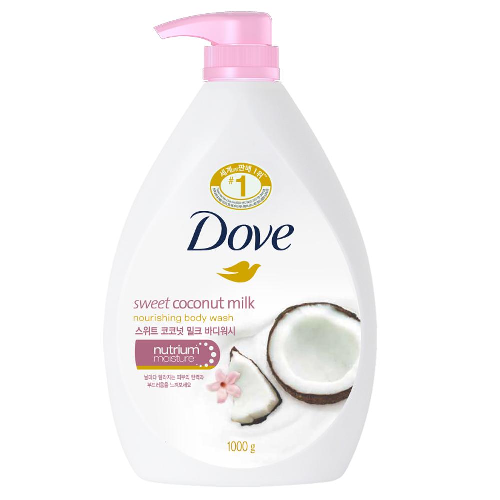 Dove Sweet Coconut Milk Body Wash, 1L, 1 unit
