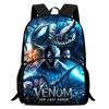 Venom 3 After a Dance Anime Backpack Student School Bag Computer Bag