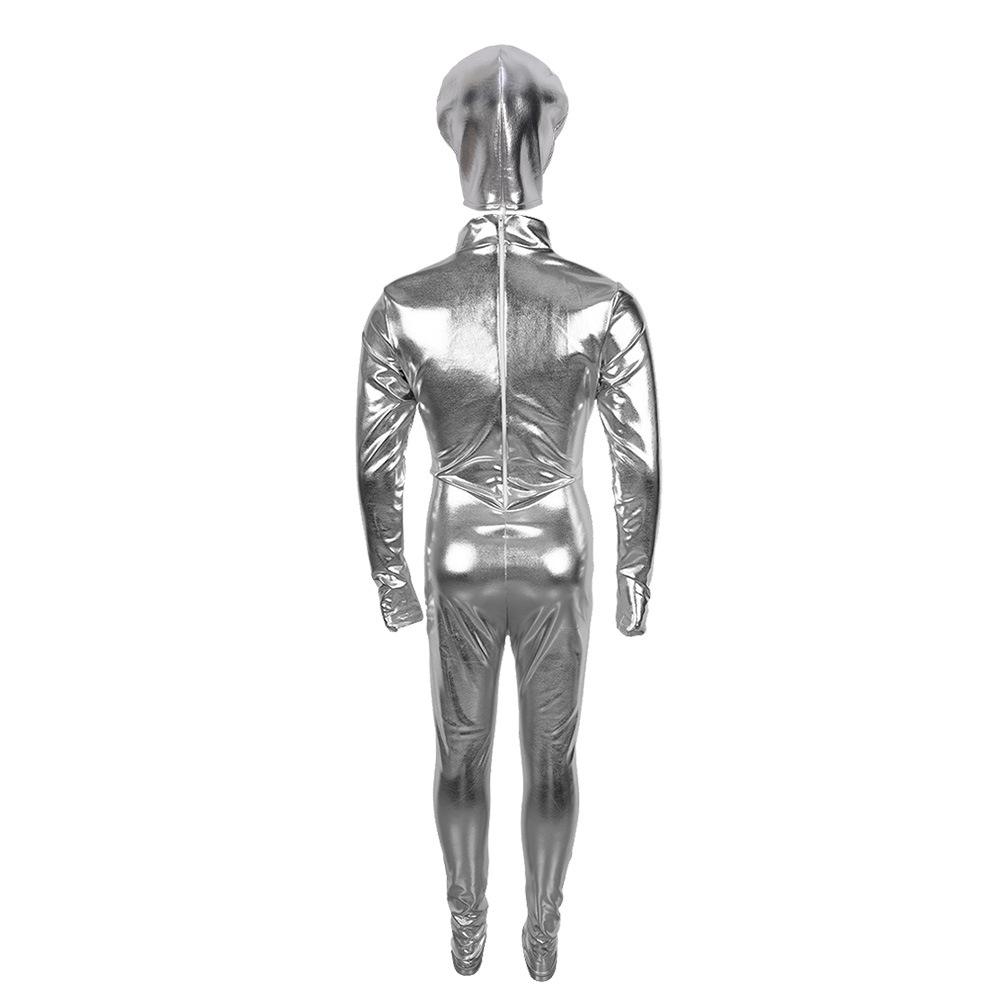 Halloween Children's Alien 5 Gel Coat Full Body Bronzing Glue Tights Bodysuit Stage Performance Costume