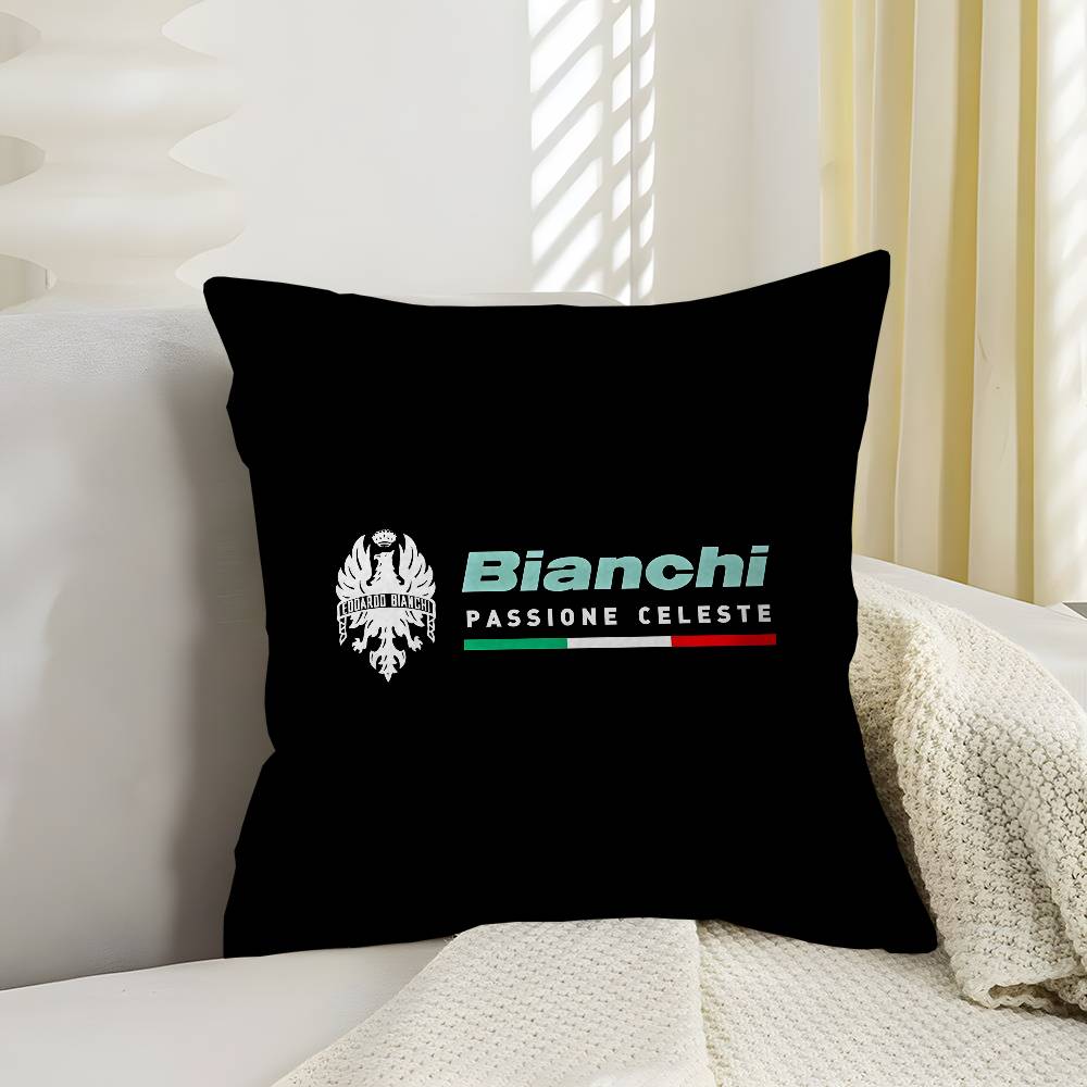 B-Bianchi-Bike Cushion Cover Inches Farmhouse Decor Home Throw Pillow Covers for Couch Decorations