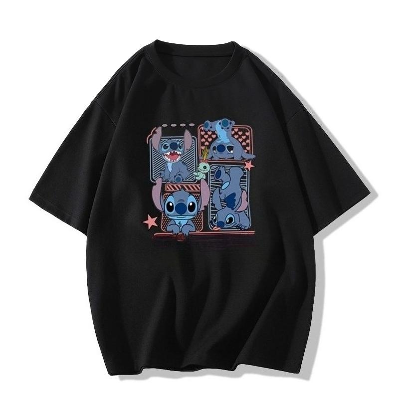 

2025 New Essential Cotton Unisex T-Shirt Fashion Printing Soft Breathable Crew Neck Fashion Men s and Women s T-Shirts One Piece 2XL