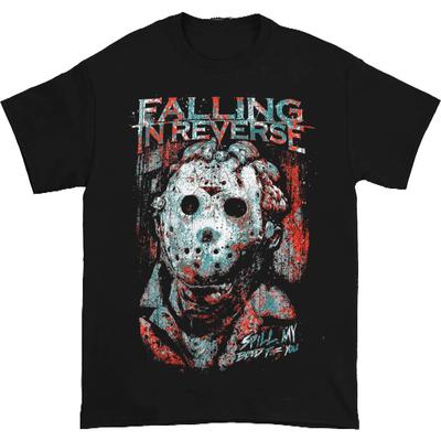 Falling In Reverse Spill My Blood For You Svart Alla Storlekar Present T-shirt