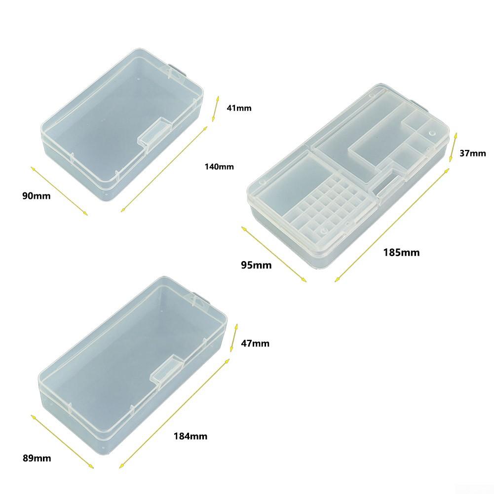 PVC Plastic Rectangle Transparent Suitable For Electronic Components