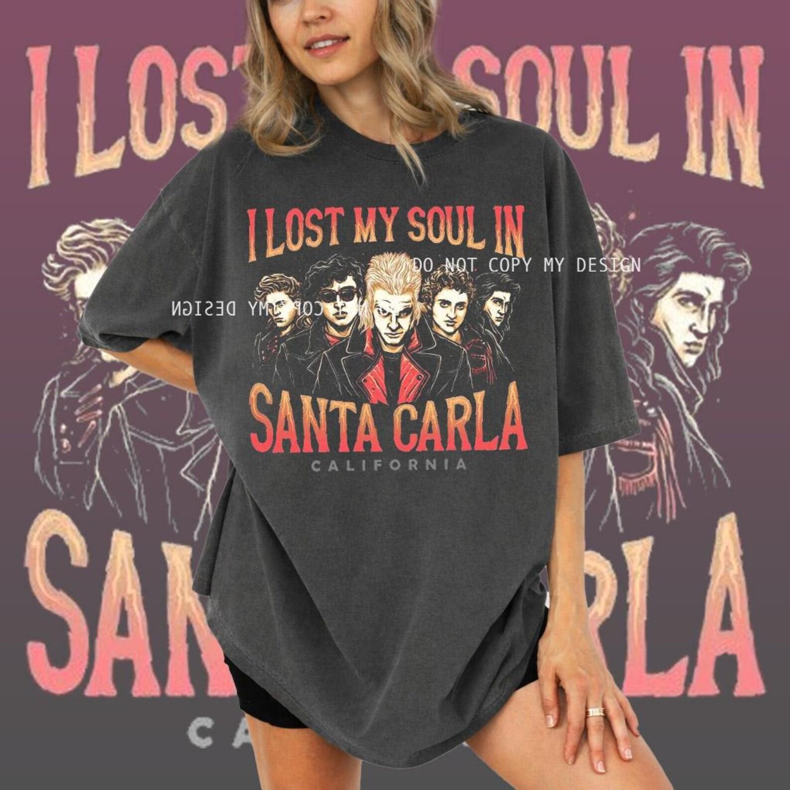 The Lost Boys Santa Carla Horror Movie Shirt, Retro 80s Vampire Cult Classic Tee, Vintage Horror Film Graphic, Halloween Horror Shirt 3XL