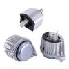 2x FEBI Engine Mount &1x Gearbox Bearing Compatible for Mercedes C E CLK W204 W212
