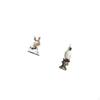 Clown Parrot Figurine Statue Sculpture Collection Resin Animal Statuette Ornament for Table