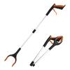 Grabber Reacher Tool For Seniors Foldable Pick Up Stick 33 Inch Gripper And Reaching Tool Heavy Duty Pick Up Stick For Seniors