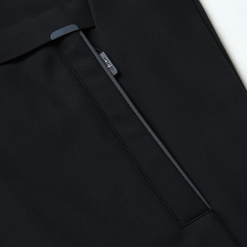 Dibinze Men's Plus Size Stand-Collar Jacket