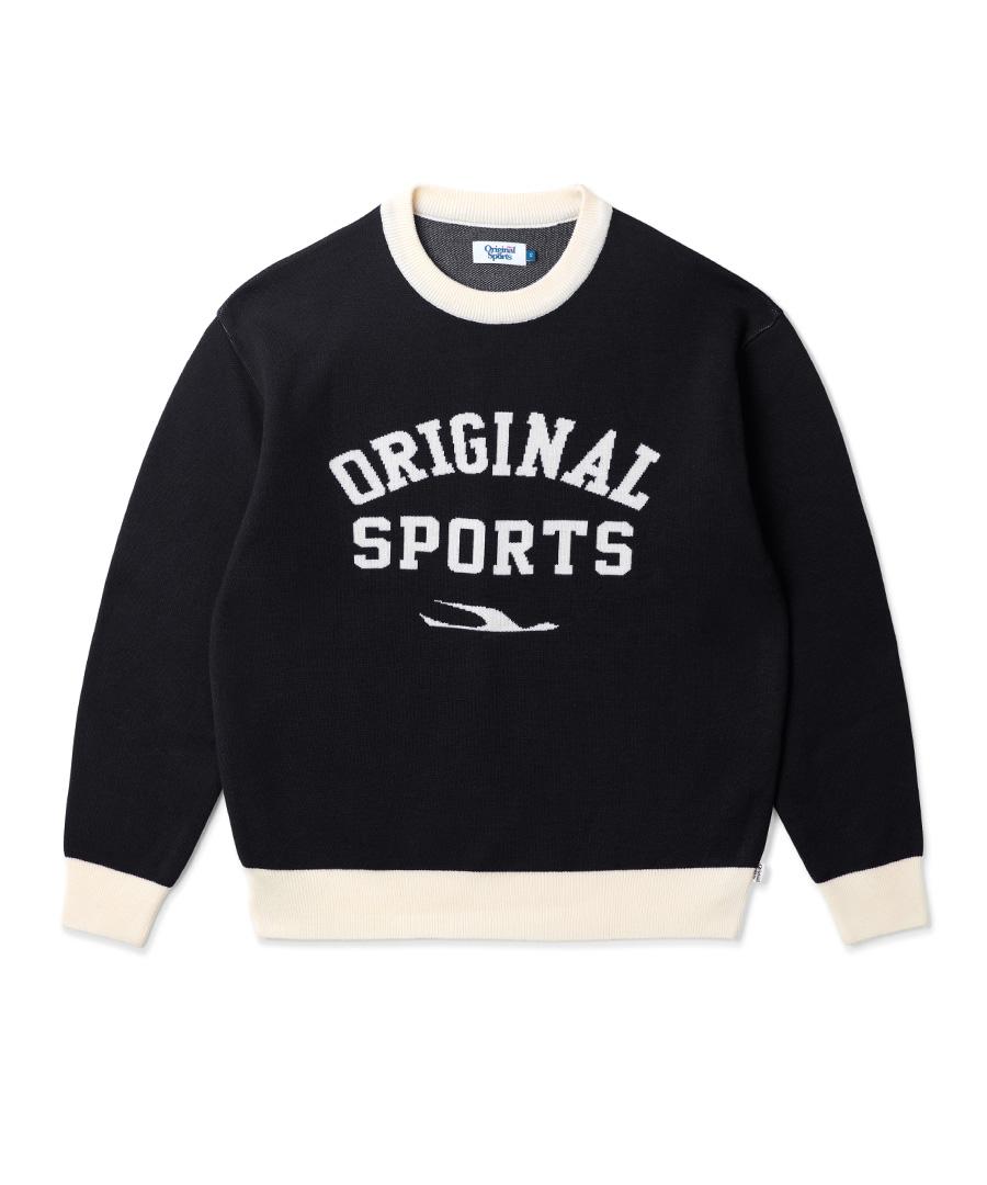 Prospecs Logo Crewneck Knit Blak Black/100