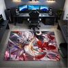 Inuyasha Vs Sesshomaru Carpet Office Decorative Carpet For Living Room Bedroom Door Mat Floor Rug Computer Chair Area Rug Holiday Gift