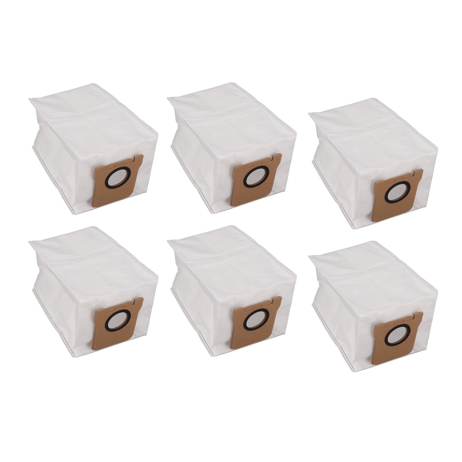 

6 шт. Вакуумный пылесборник из ткани, самоблокирующийся, эффективная очистка, легкая замена, универсальный аксессуар для пылесоса для дома