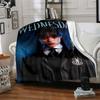 1pc Wednesday1 Blanket, Gift, for Men and Women, Soft Blanket, Good for Sofa Bed Couch Travel, Lightweight Flannel Blanket