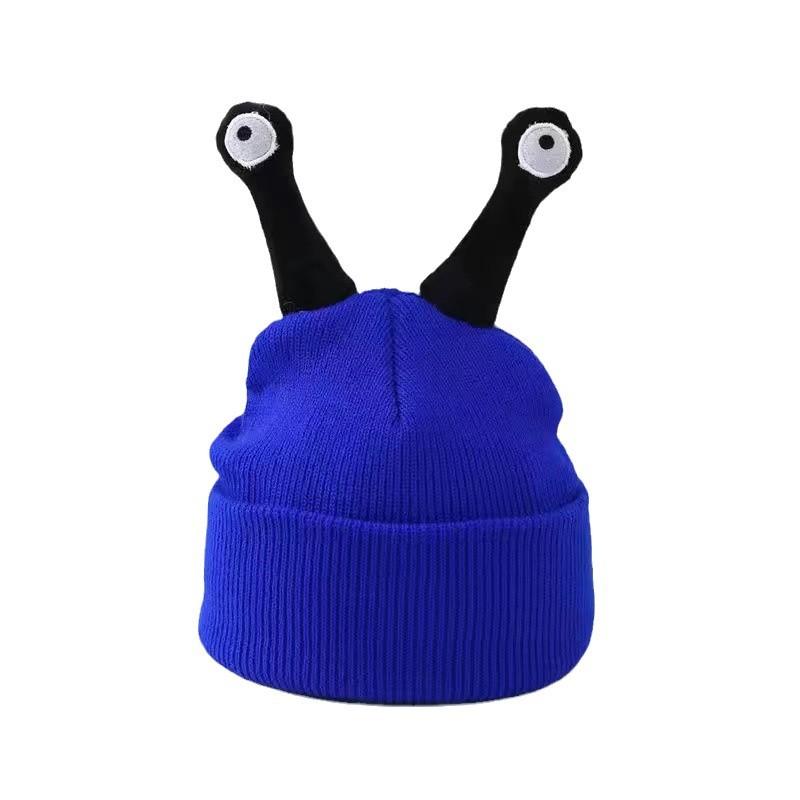 Autumn and winter new personality funny parent-child knitted hat cartoon insect tentacles wool hat trendy girl children's hat