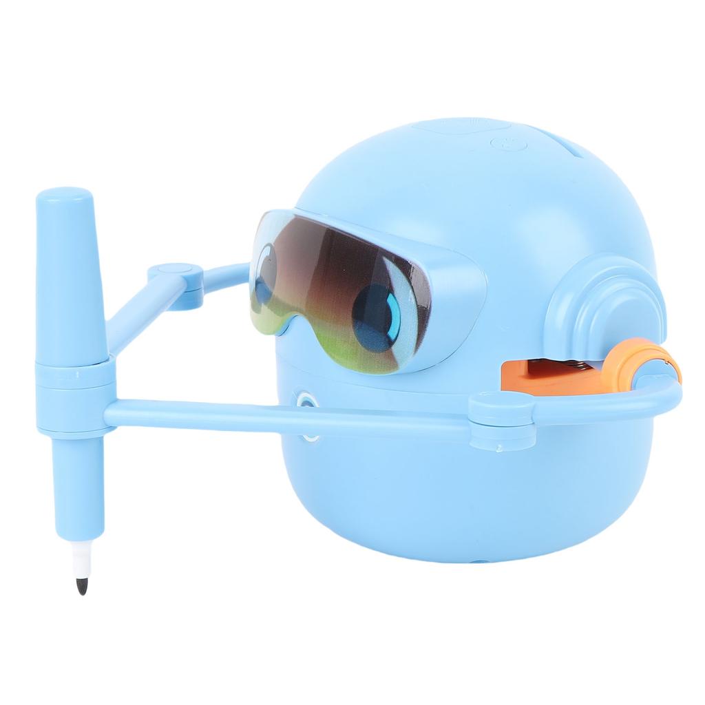 Dětský kreslící robot Interaktivní vzdělávací automatický kreslící robot se 100 kartami 12 barevných tužek pro kluky a holky Předškolní vzdělávání