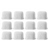 12Pcs Coffee Machines Replacement Water Filter Espresso Machine Activated Carbons Filter Coffee Machine Accessories