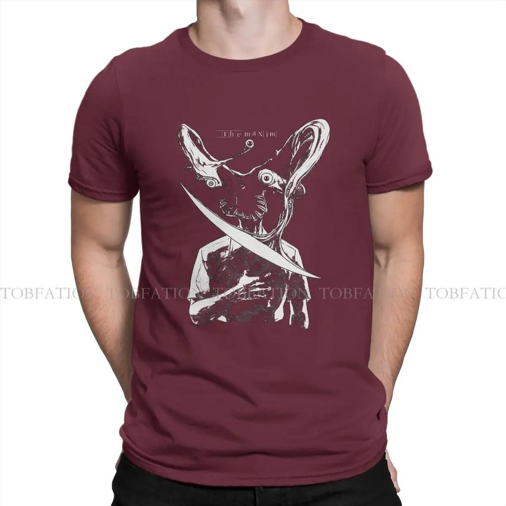 MAXIlMM Grafik T-Shirt Parasyte Anime Stil Oberteile Freizeit T-Shirt Herren T-Shirt