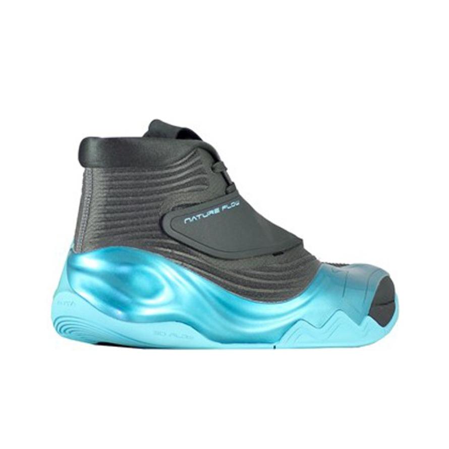 Anta KT6 Series Comfortable Performance Shock Absorption Anti-Slip Wear-Resistant Support High-Top Basketball Shoes Men Sneaker Black Blue 112111101-5