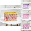 Hello Kitty Kuromi Pochacco Pattern Multi Pocket Foldable Desktop Storage Box For Bedroom And Office Organization