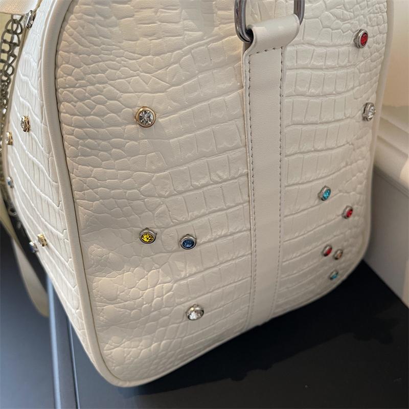 Borsa da Viaggio di Grande Capacità Borsa da Palestra Leggera da Donna Borsa Portatile per Viaggi a Breve Distanza Borsa da Viaggio