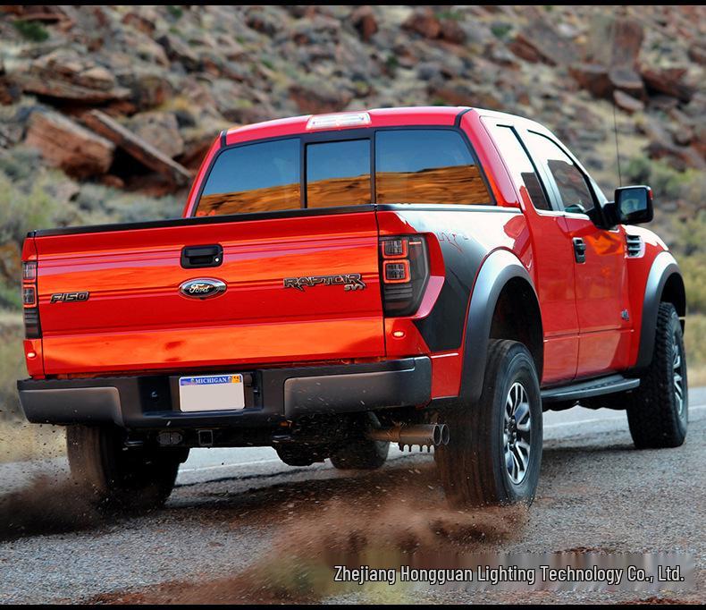 Rear LED Taillights with Sequential Turn Signal for 2009-2014 Ford F150