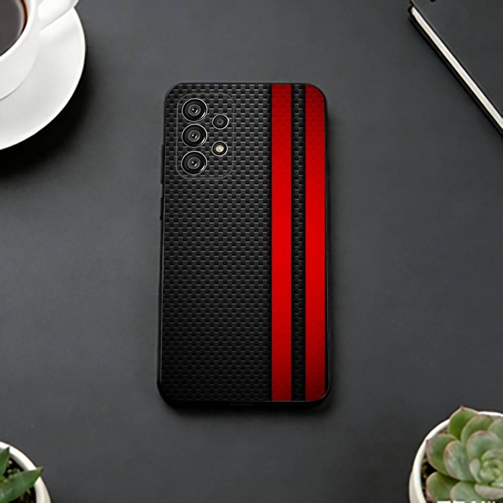 

Car Carbon F-fibre Phone Case For Samsung S25,S24,S21,S22,S23,S30,Ultra,S20,Plus,Fe,Soft Silicone Black Cover Samsung S25Plus