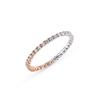 Dorocy 14K Moissanite Mix Eternity Ring (1.5Mm) (Type A)