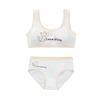 Girls Bra Cotton Underwear For Teenager Training Bra Set for Student Puberty Vest Bras 8-14Years