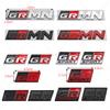 Car Sticker GR Sport Decal Front Hood Grille Emblem Badge for Toyota HV YARiS RZ RC RS Prius Lexus Harrier GRMN Logo Stickers