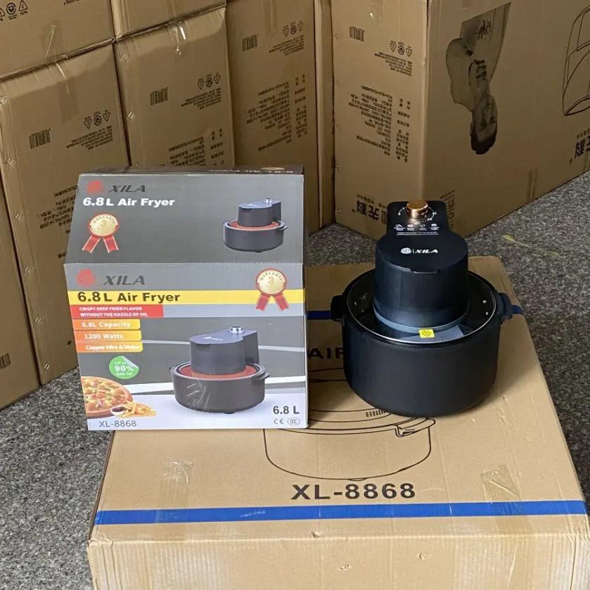 Xianke Smart Air Fryer: Large Capacity, Smokeless, Fully Automatic with Mechanical Timer