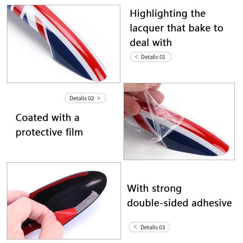 2PCS/SET Car Door Handle For Mini Cooper R50 R52 R53 R55 R56 R57 R58 R59 R60 R61 Door Handle Covers Car-Styling Accessories