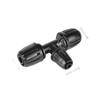 16PE to 8/12 Micro-tube Quick Connect Reducer Tee for Garden Micro-spray Drip Irrigation.