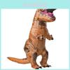 Fantástico Fato de Dinossauro T-rex Inflável para Adultos Para Festas de Fantasia Memoráveis