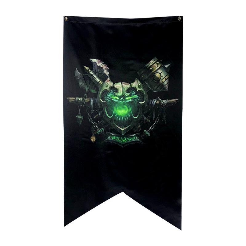 Hero Dark Flag KTV Theme Decoration for Living Room
