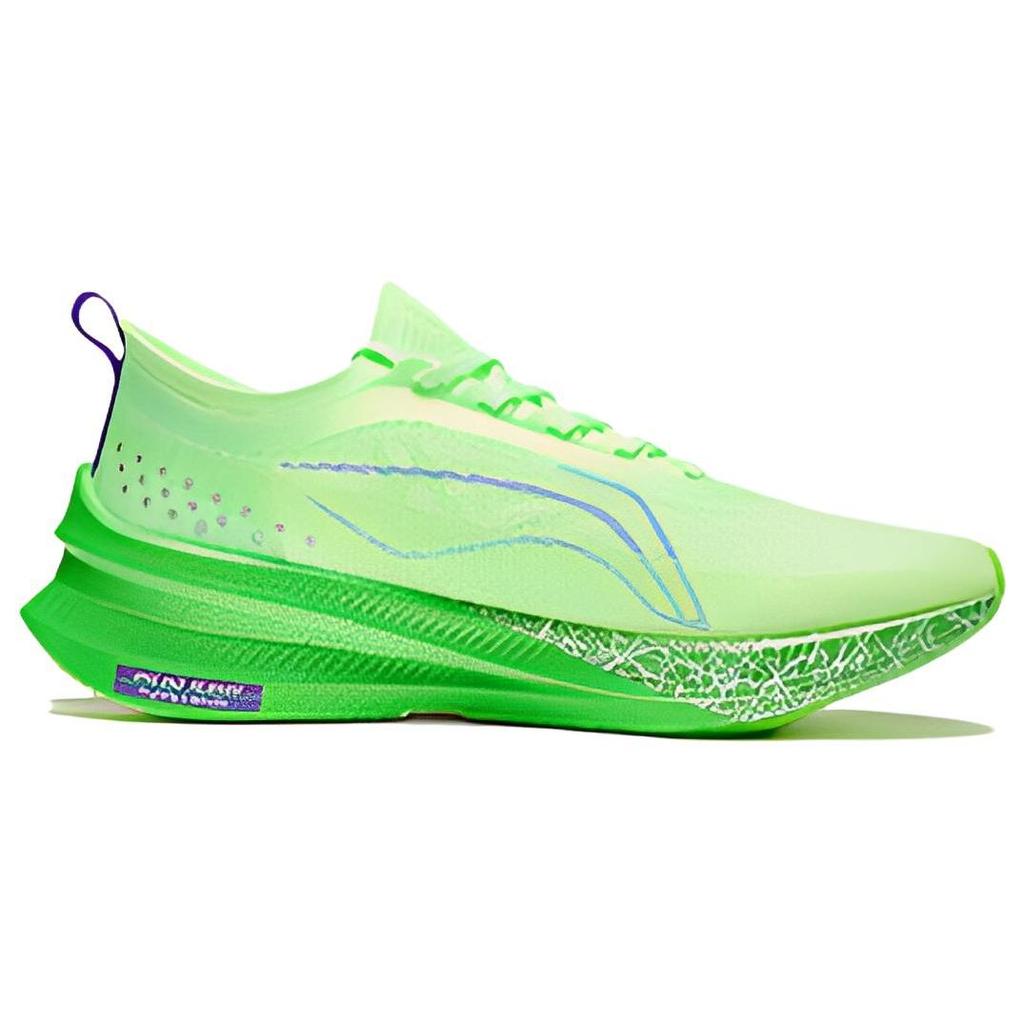 Li Ning Feidian 3.0 Elite Comfortable Daily Fabric Synthetic Leather Non-Slip Wear-Resistant Breathable Low-Top Running Shoes ARMT035-10