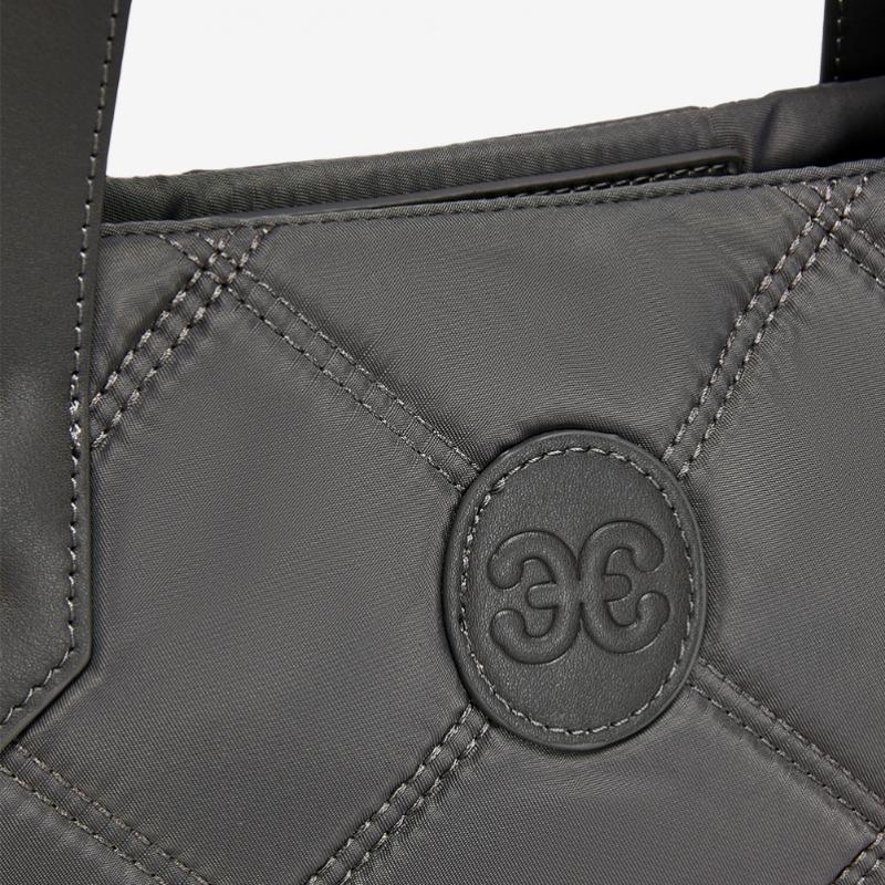Esquire Collection Esquire Quilted Tote Bag Grey