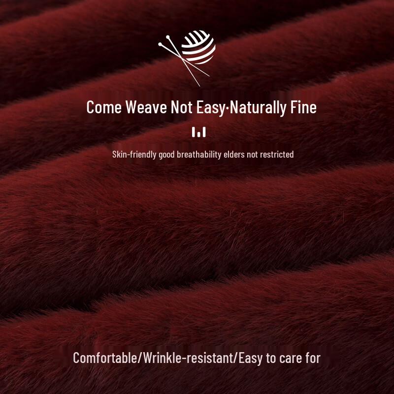 Datang Furen Women's Faux Mink Fur Winter Coat