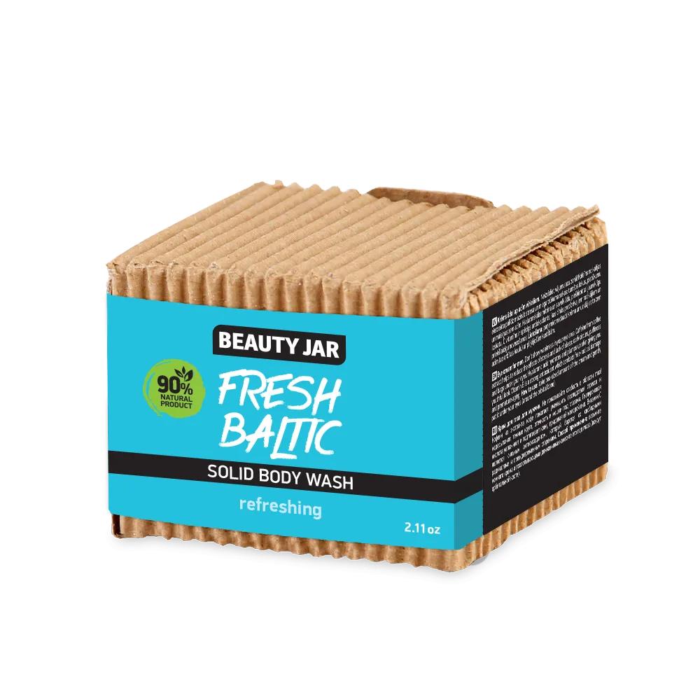 

Твердий засіб для миття тіла Освіжаюча Балтія Beauty Jar 60 г