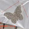 European & American Rhinestone Retro Gypsophila Eight-Pointed Star Brooch for Sweaters & Scarves