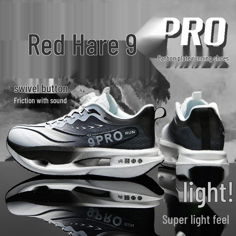 

9Pro Kids Carbon Plate Running Shoes, Shock Absorbing, Racing Design for Boys & Students Size 42
