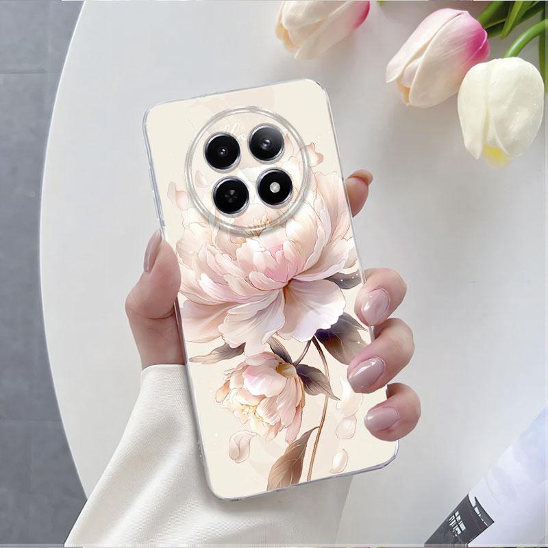 For Realme 12 13 12X 5G / 12 13 Pro Plus Case Luxury Phone Case For Realme13 13 Pro Plus 5G Clear Soft Silicone Protective Cover